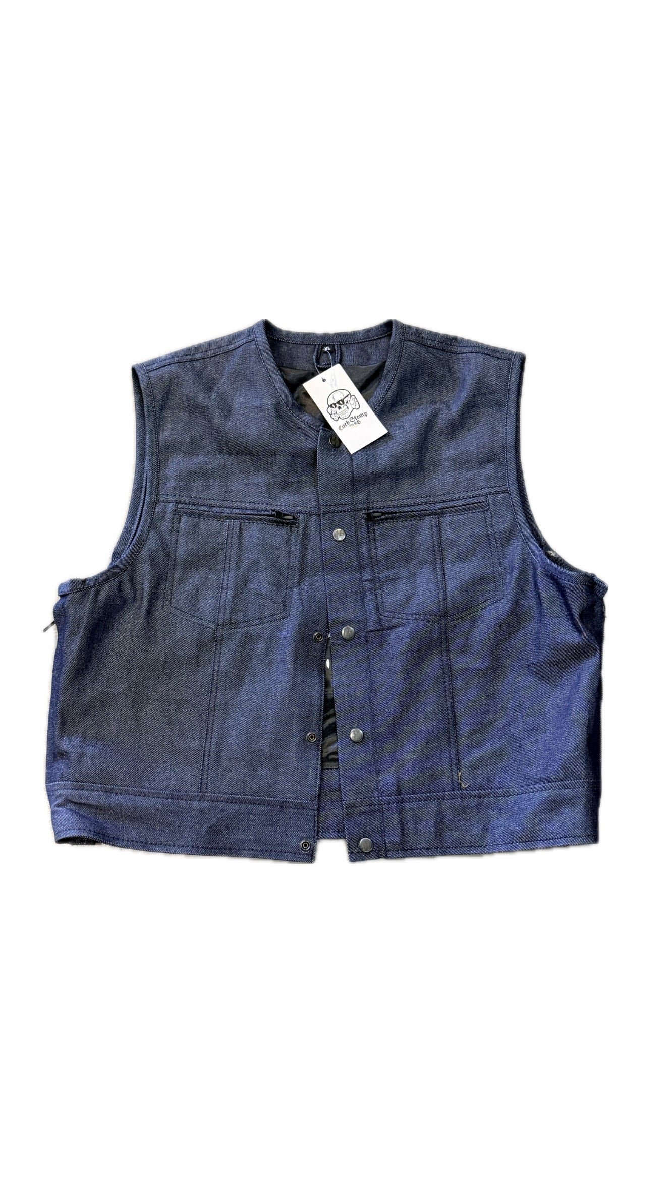 DENIM CLUBSTYLE SHORTY w/o LEATHER CUFFS