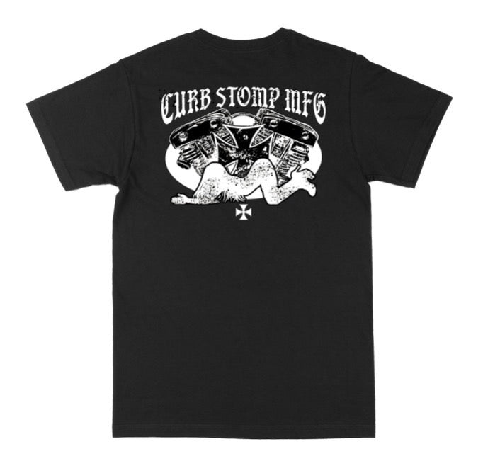 Iron Cross w/ Girl Silhouette Shirt